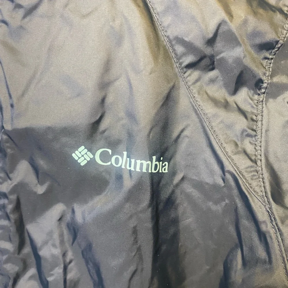Columbia Charcoal Gray Hooded Windbreaker - Picture 4 of 7